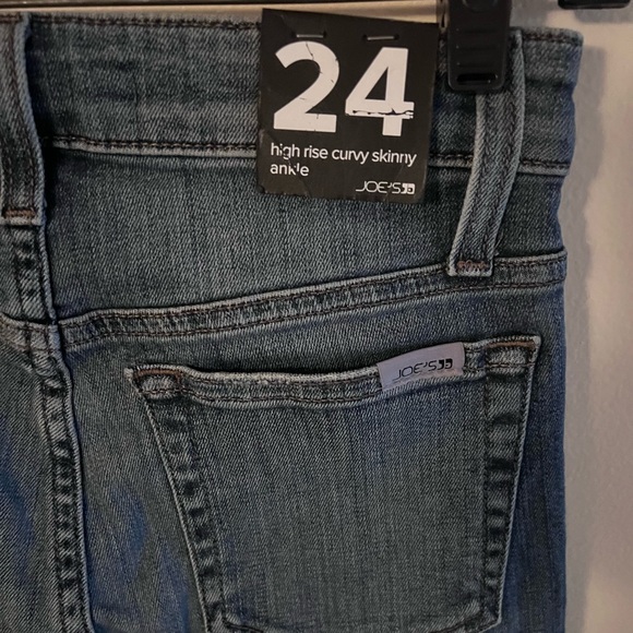 JOE’S High Rise Curvy Skinny Ankle Jean Prue NWT Size 24 - Picture 4 of 6